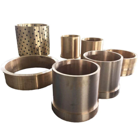 Brass/Bronze/Copper Alloy Centrifugal Casting Bushing with Machining in China Earthmover Sliding Bearing