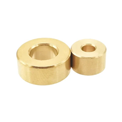 Factory Customized Copper Collar Washer Brass Spacer Brass Bushing for Knife Handle Tang Hole Reduction